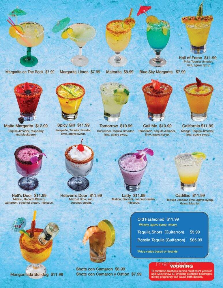 Malta Mexican Seafood & Cantina - Orange, CA menu_pic