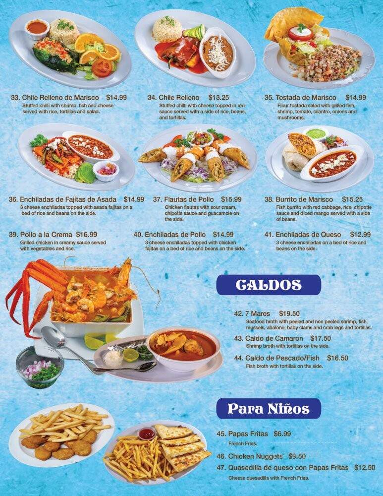 Malta Mexican Seafood & Cantina - Orange, CA menu_pic