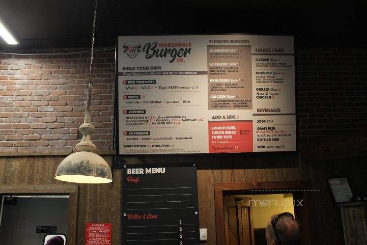 Marshdale Burger - Evergreen, CO menu_pic