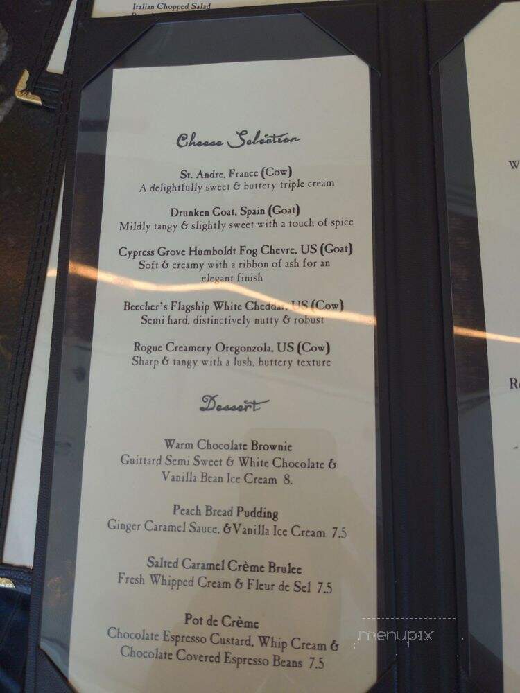 Brix Wine Cafe - Woodinville, WA menu_pic