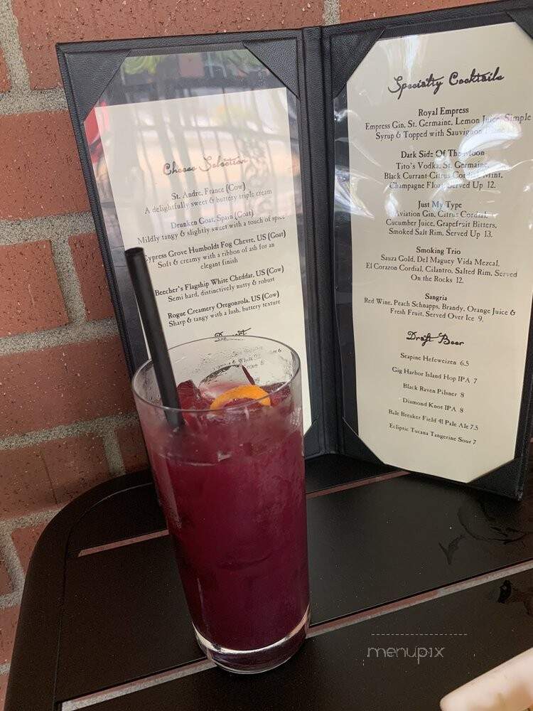 Brix Wine Cafe - Woodinville, WA menu_pic