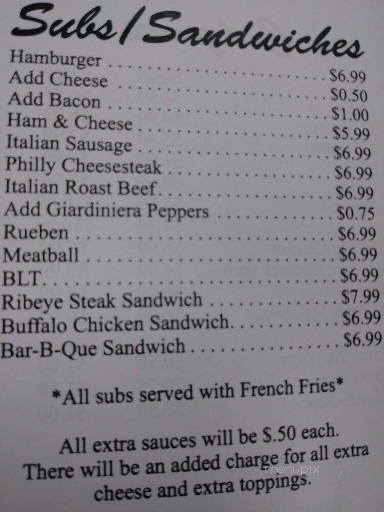 Tony's Pizza & Subs - Ashville, AL menu_pic