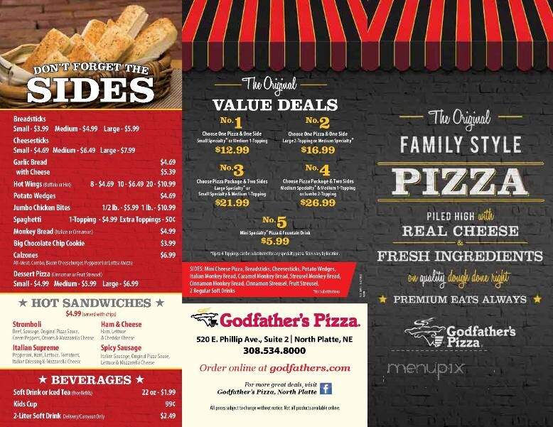 Godfather's Pizza Sports Grill - North Platte, NE
