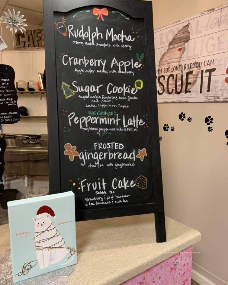 Cattfeinated Cat Cafe - Greensburg, PA menu_pic