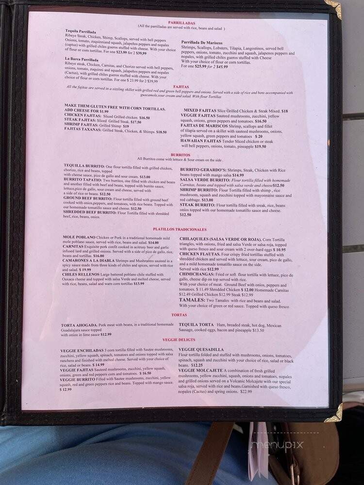 Tequila Mexican Grill Bakery & Store - Lancaster PA, PA menu_pic