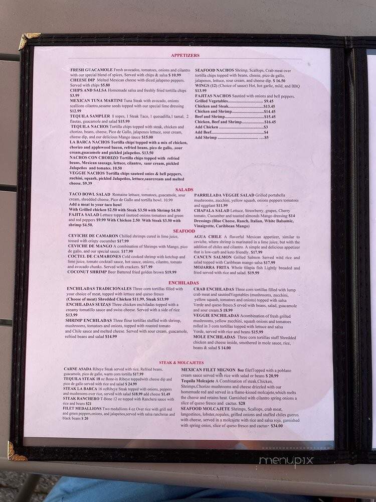 Tequila Mexican Grill Bakery & Store - Lancaster PA, PA menu_pic