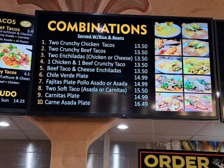 Taco Exxpress - Rocklin, CA menu_pic