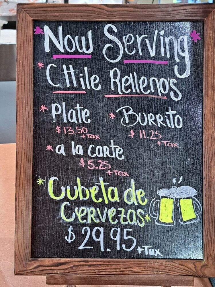 Taco Exxpress - Rocklin, CA menu_pic