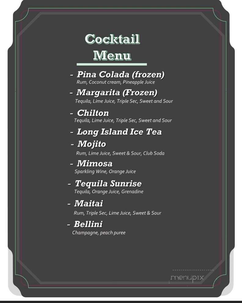 Vizo's African Bar & Restaurant - Lubbock, TX menu_pic
