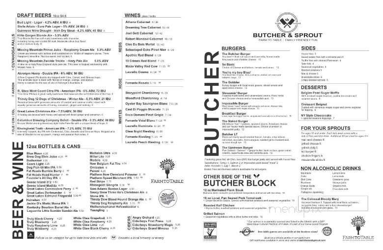 Butcher & Sprout - Cuyahoga Falls, OH