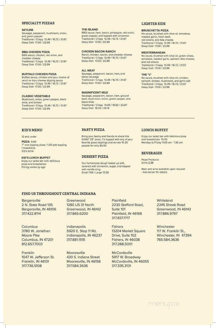 Chicago's Pizza - Winchester, IN menu_pic