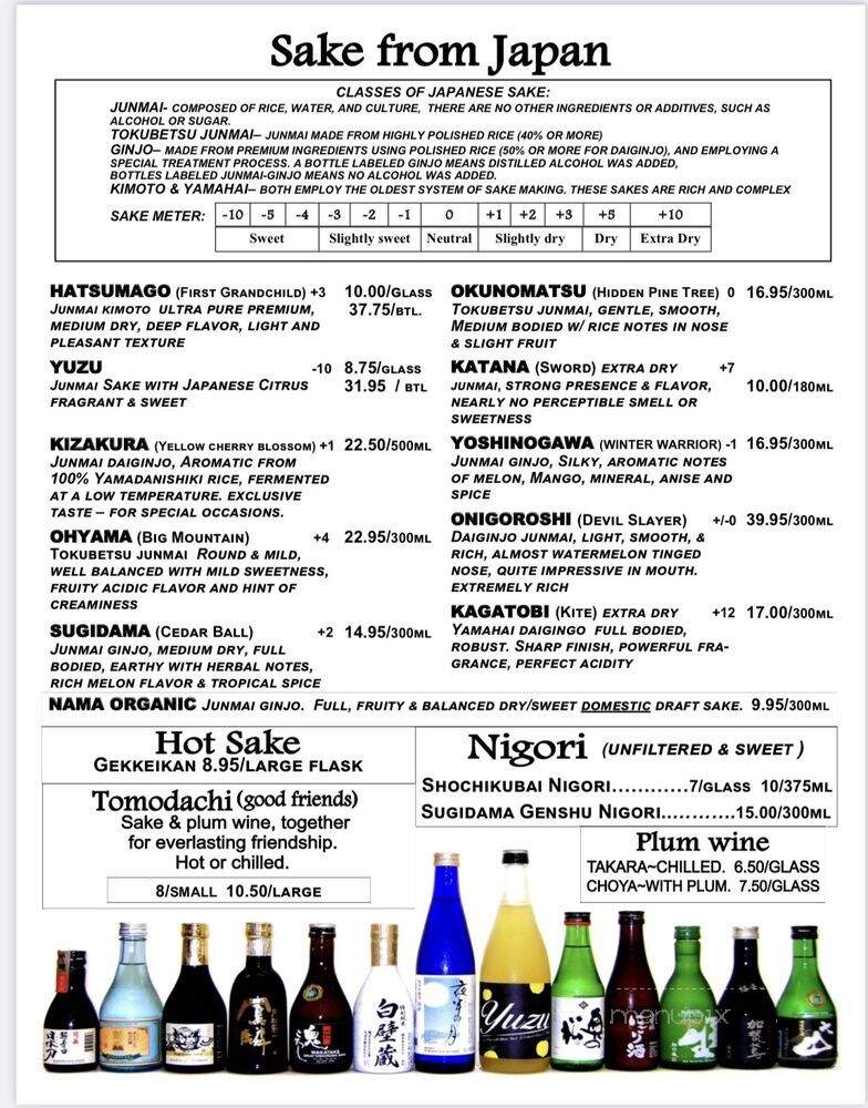 Sushi Spot - Eureka, CA menu_pic