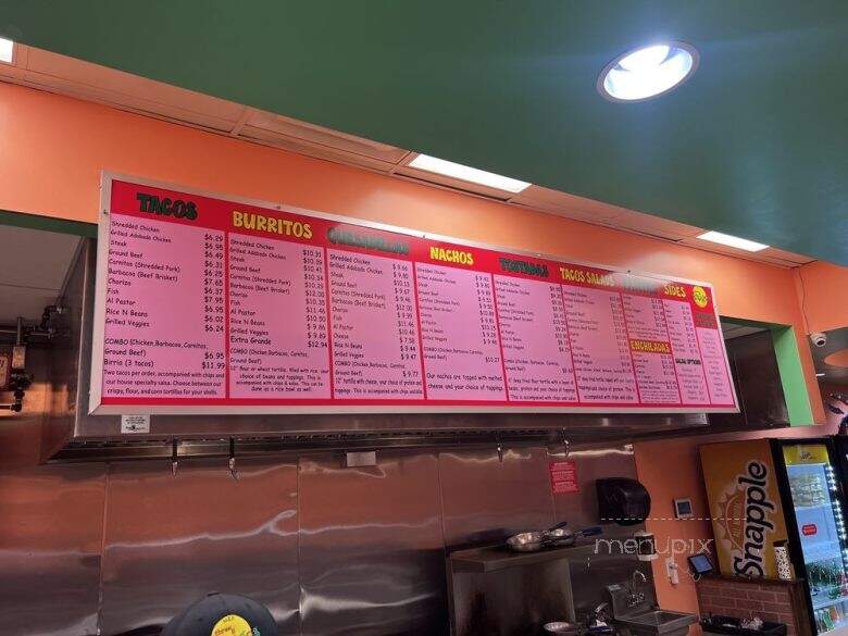 3 Amigos Mexican Taqueria - Farmington, CT menu_pic