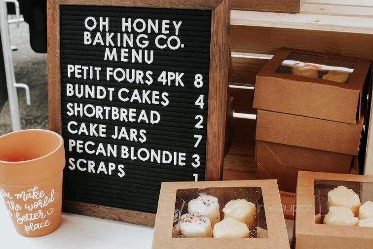 Oh Honey Baking - Macon, GA menu_pic