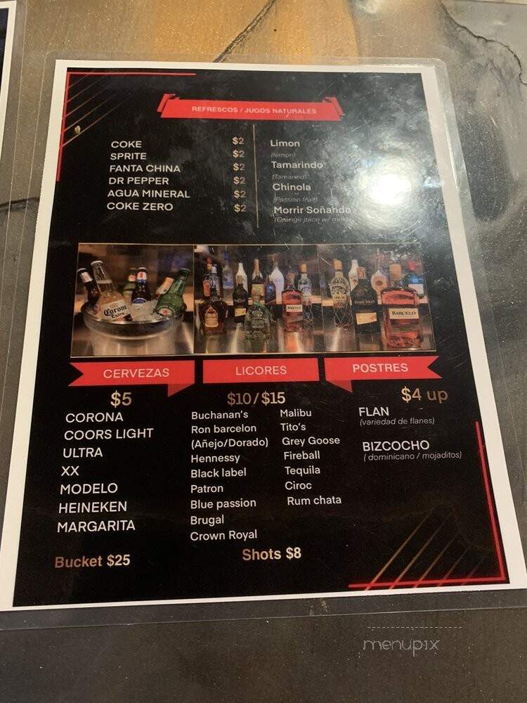 Dominican Restaurant - Richardson, TX menu_pic