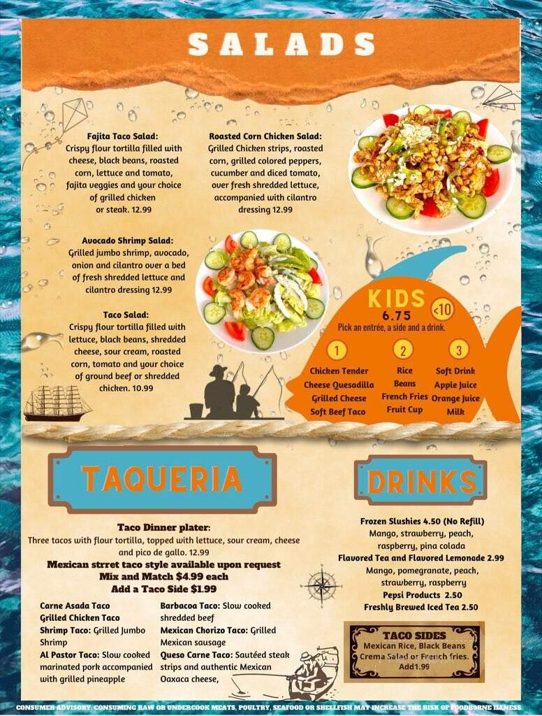 Buckeye Lake Margaritas - Buckeye Lake, OH menu_pic