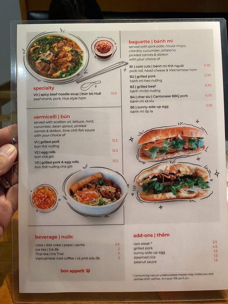 Pho 79 - Omaha, NE menu_pic