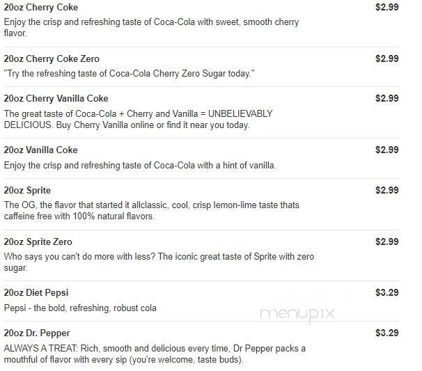 Parker's Kitchen - North Charleston, SC menu_pic