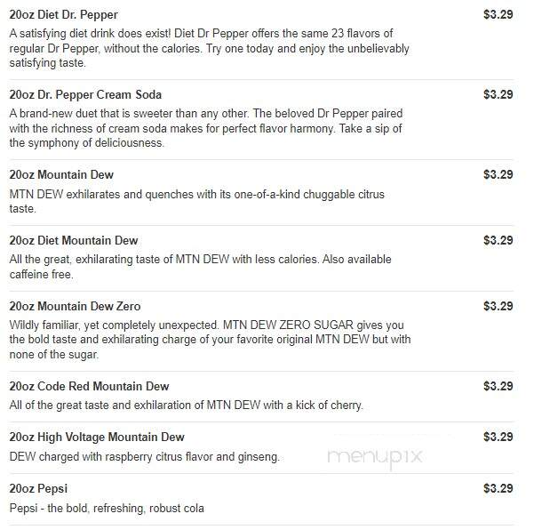 Parker's Kitchen - North Charleston, SC menu_pic