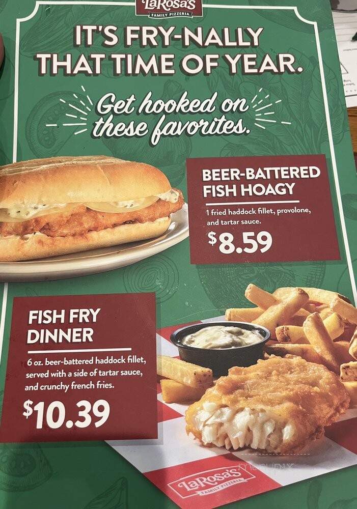 LaRosa's Pizza - Louisville, KY menu_pic