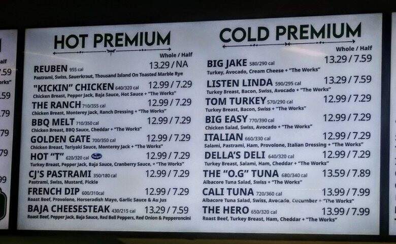 Mr. Pickle's Sandwich Shop - Scottsdale, AZ menu_pic
