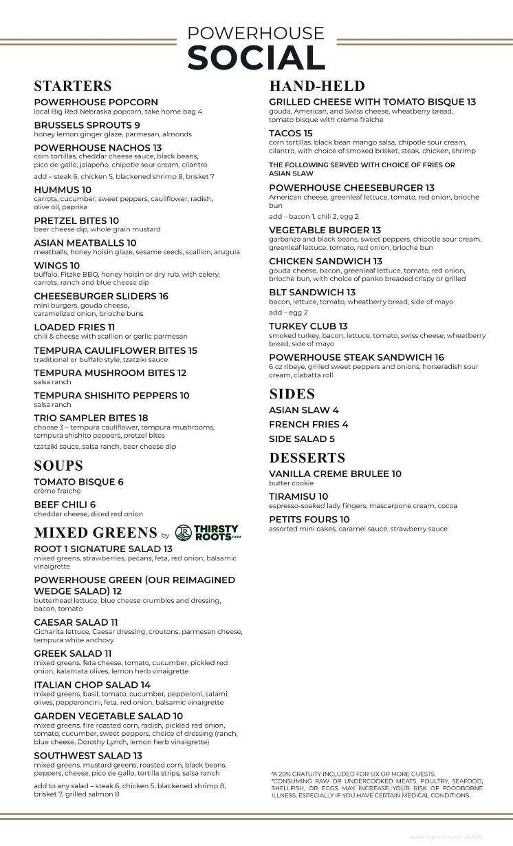 Powerhouse on Broadway - Scottsbluff, NE menu_pic