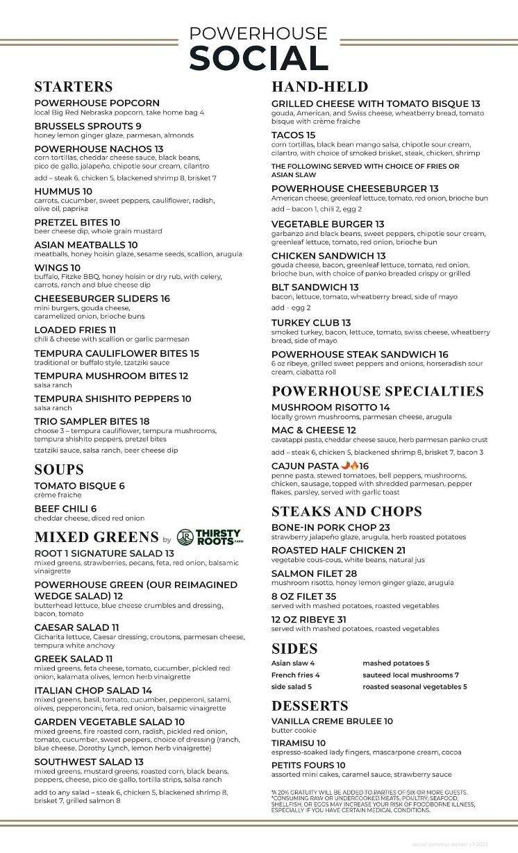 Powerhouse on Broadway - Scottsbluff, NE menu_pic