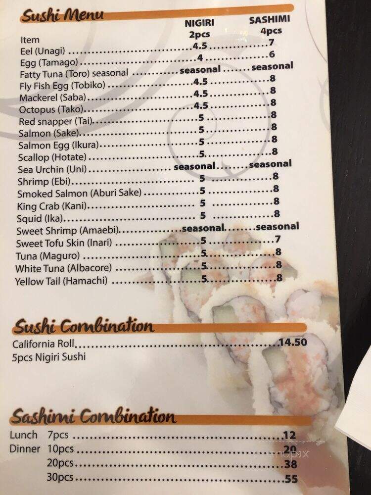 Golden Palace - Moraga, CA menu_pic