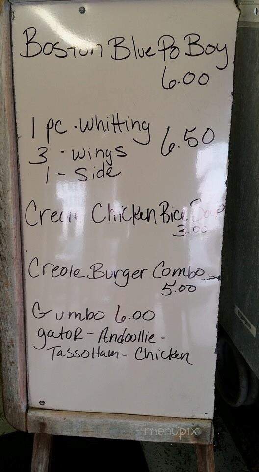 Creole Kitchen - Columbus, OH menu_pic