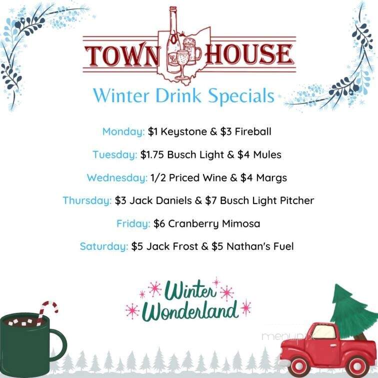 Town House - Marietta, OH menu_pic