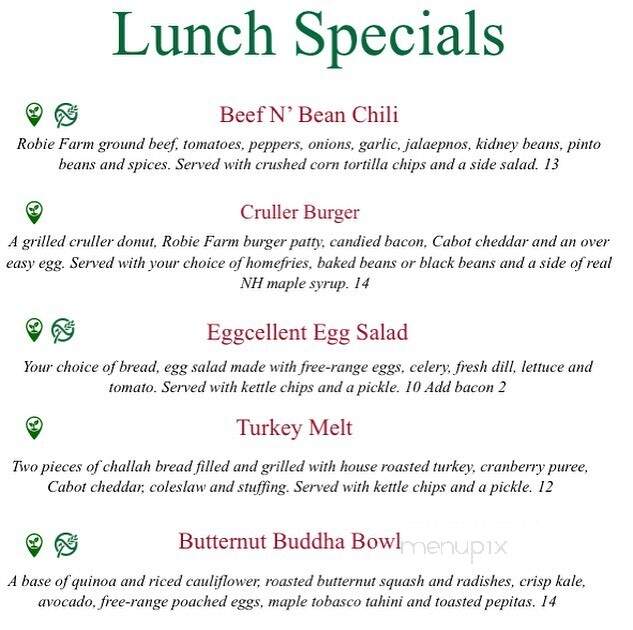 Lou's Restaurant & Bakery - Hanover, NH menu_pic