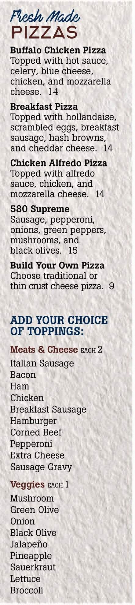 The American Legion - Chanhassen, MN menu_pic