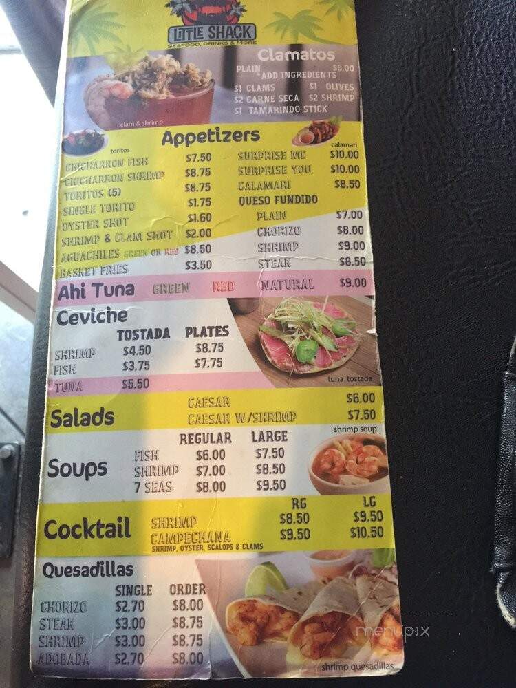 Little Shack - El Paso, TX menu_pic