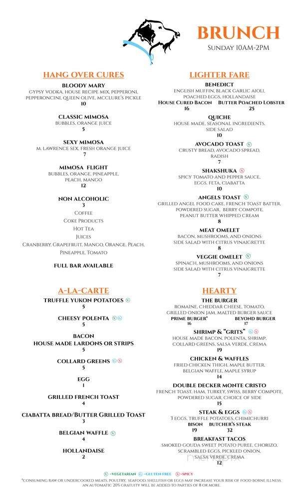 The Bearded Dogg Lounge - Gaylord, MI menu_pic