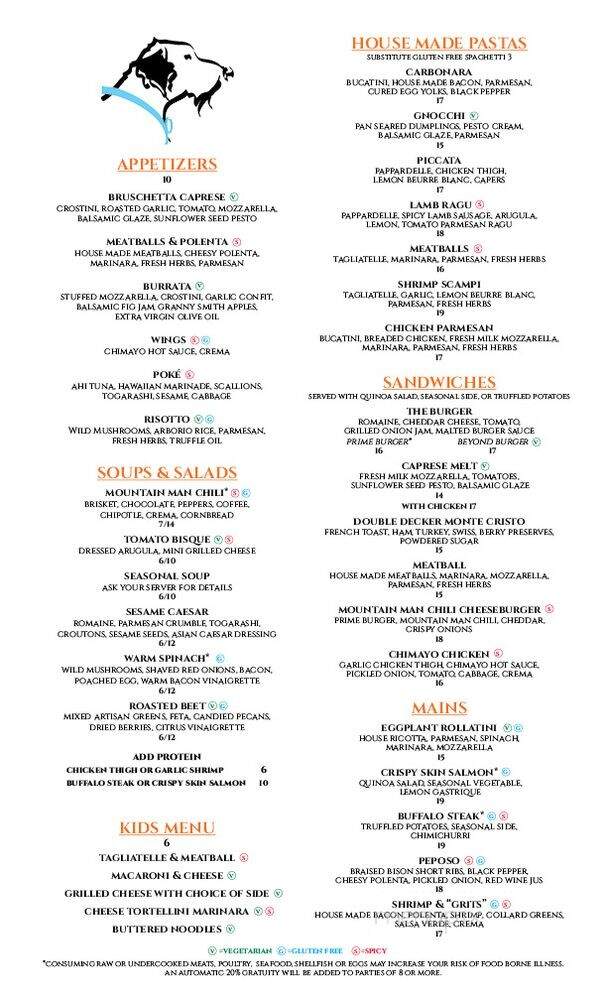 The Bearded Dogg Lounge - Gaylord, MI menu_pic