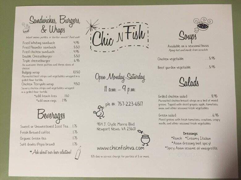 Chic N Fish - Newport News, VA