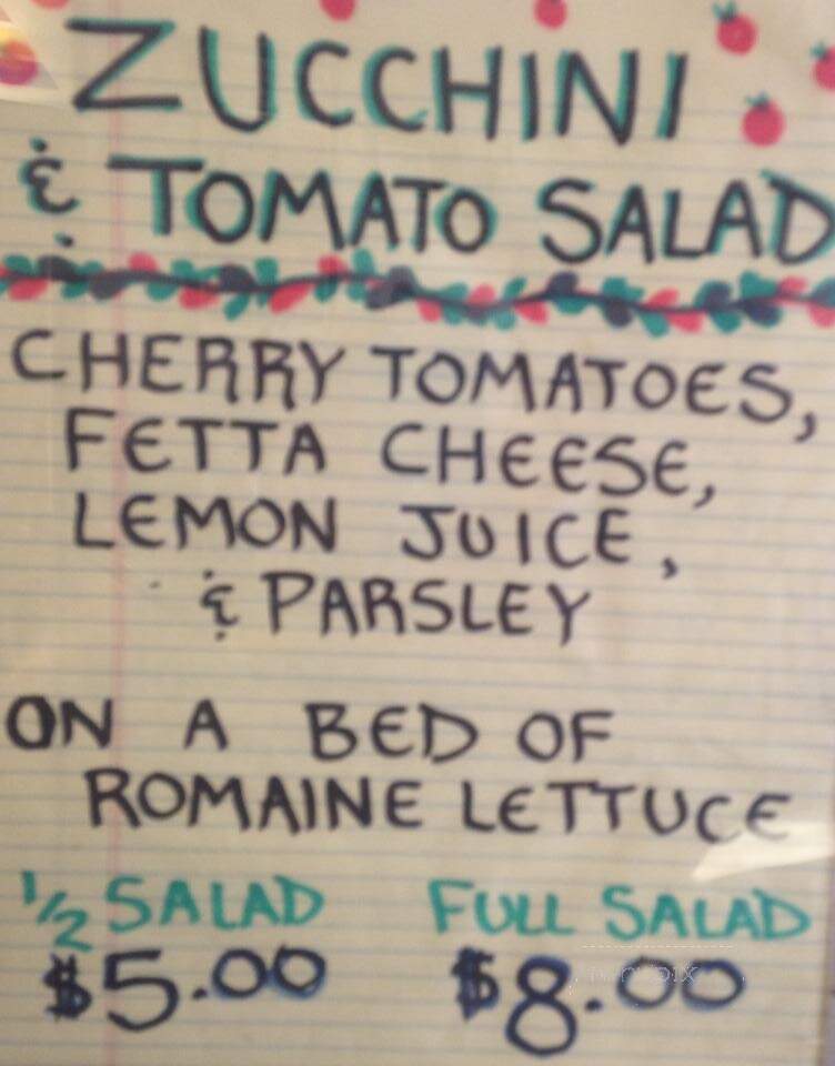 Mount Shasta Pastry - Mt Shasta, CA menu_pic