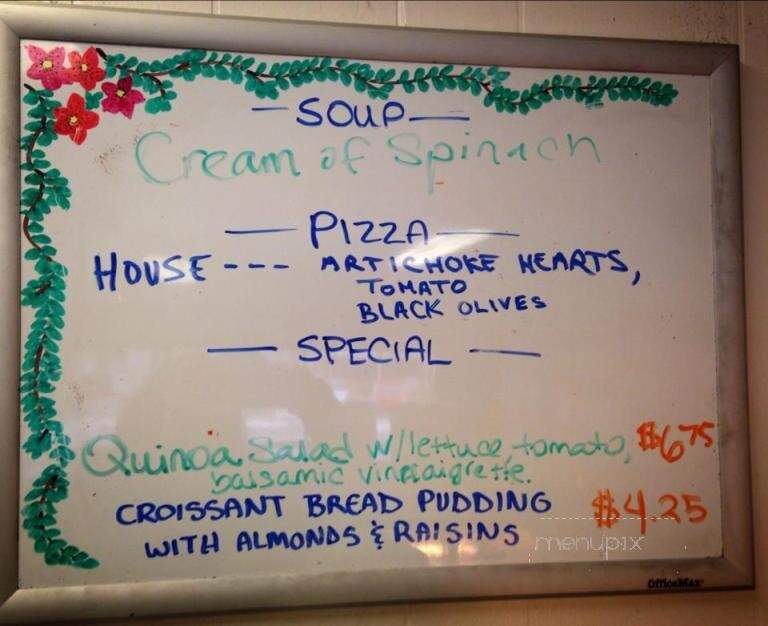 Mount Shasta Pastry - Mt Shasta, CA menu_pic