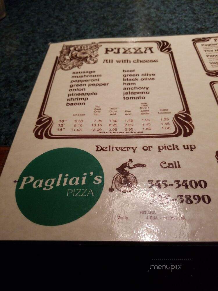 Pagliai's Pizza - Charleston, IL menu_pic