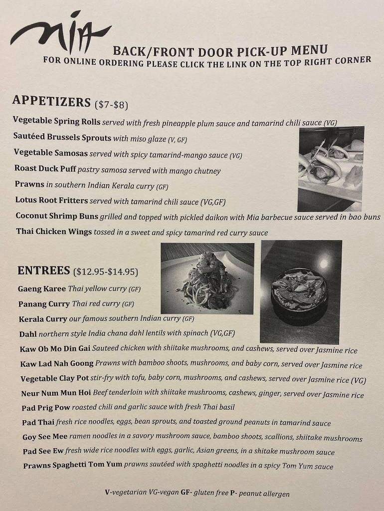 Mia - Ithaca, NY menu_pic