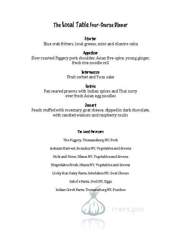 Mia - Ithaca, NY menu_pic