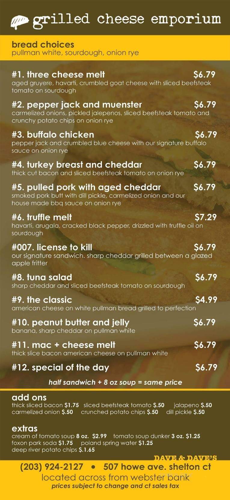 Smoke and Bones BBQ - Derby, CT menu_pic