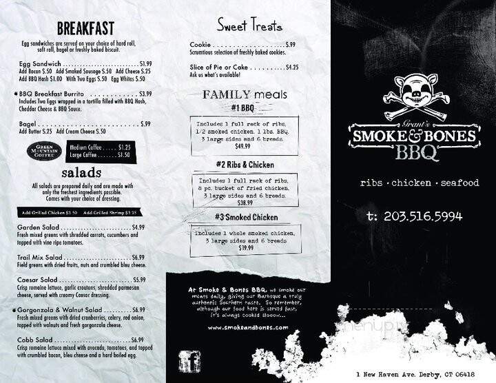 Smoke and Bones BBQ - Derby, CT