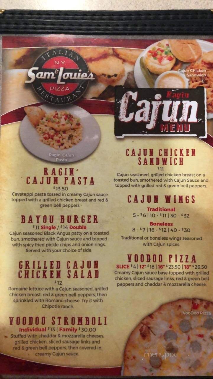 Sam & Louie's Pizzeria - Alliance, NE menu_pic