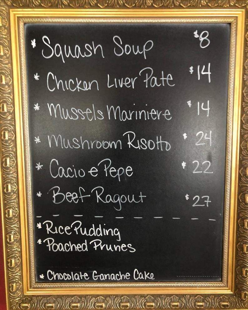 Peasant - Waitsfield, VT menu_pic