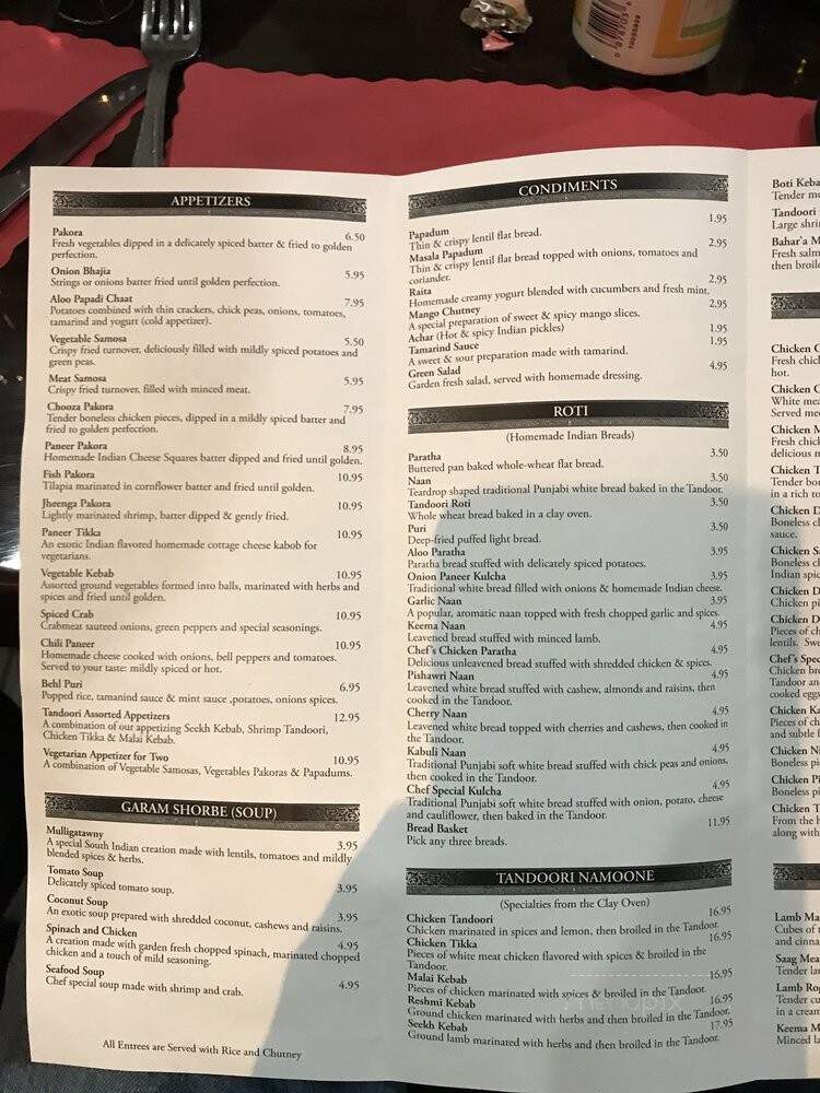 Caffe Delhi - Denville, NJ menu_pic
