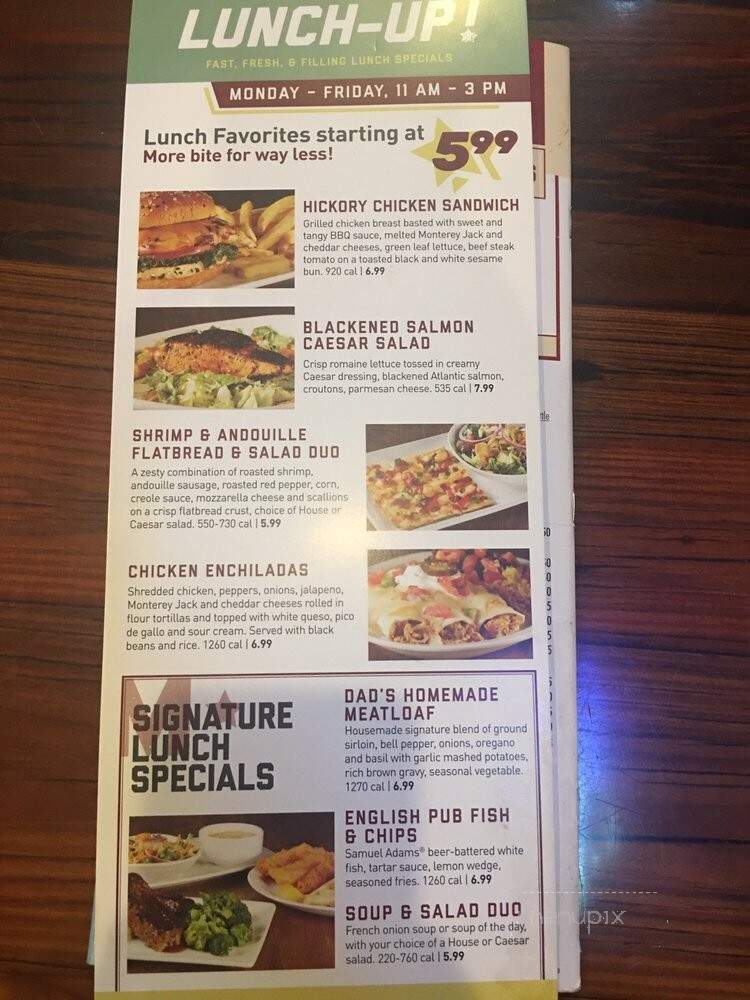 Miller's Ale House Restaurant - St Petersburg, FL menu_pic