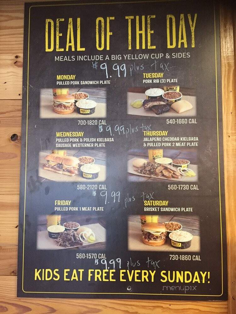 Dickey's Barbecue Pit - Florence, SC menu_pic