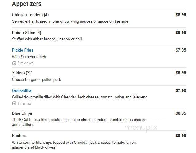 White Dog Cafe - Portland, CT menu_pic