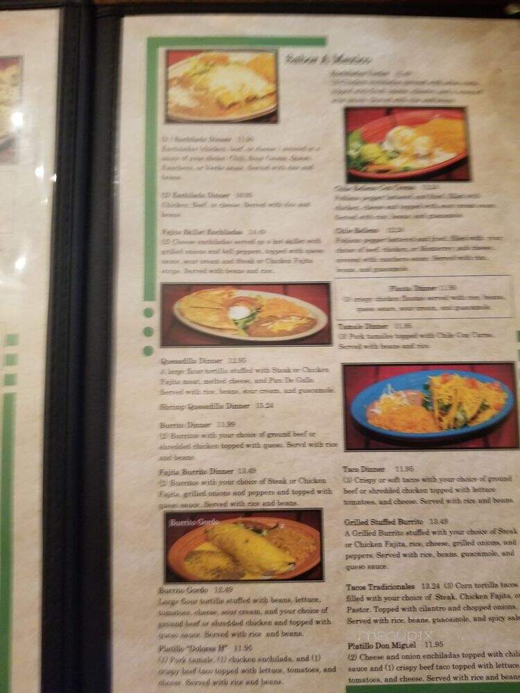 Mezcales - Fort Worth, TX menu_pic